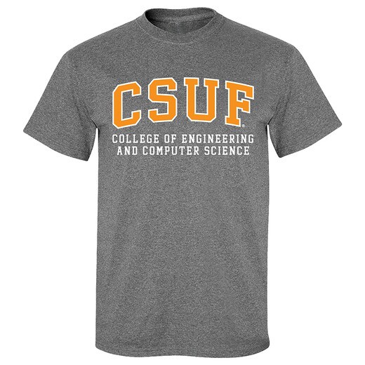 CSUF College of Engineering and Computer Science Tee - Grey